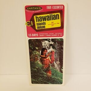 Cartan's 1969 Escorted Hawaiian Islands
